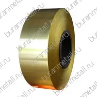 Картинка - Лента латунная 2,5-200x0.25 мм
